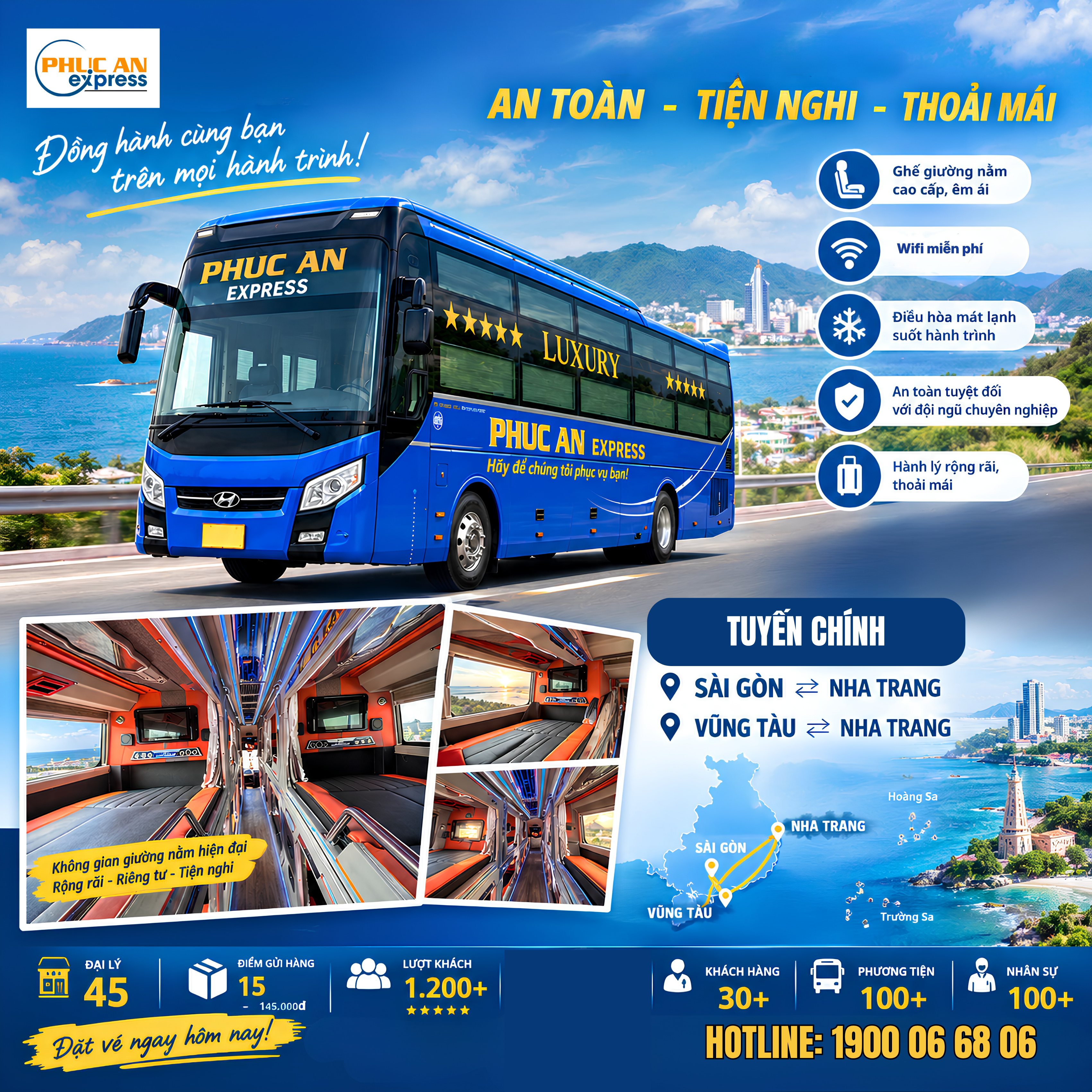 PHUC AN EXPRESS – ĐI AN TÂM, VỀ TRỌN NIỀM VUI!
